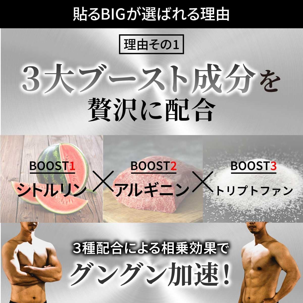 (Brand) Enhances Man from the Core to Maintain Effects, Pasting Supplement Made in Japan! Citrulline, Arginine, Tryptophan, Ornithine, Garlic Root Extract, Placenta, Royal