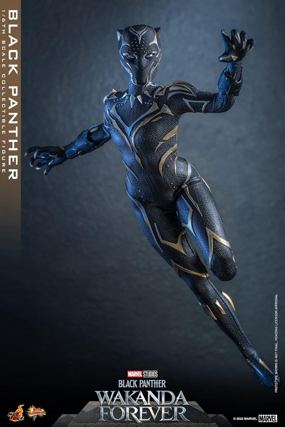 Hot Toys Movie Masterpiece Black Panther/Wakanda Forever 1/6 Scale Figure