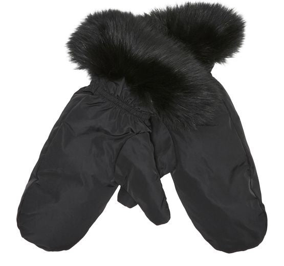 YVES SALOMON Fox fur gloves - Image 3