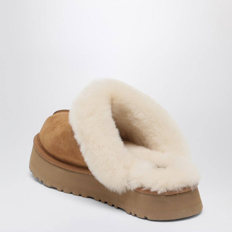 Ugg Ugg Disquette Slippers In Chestnut - Image 3