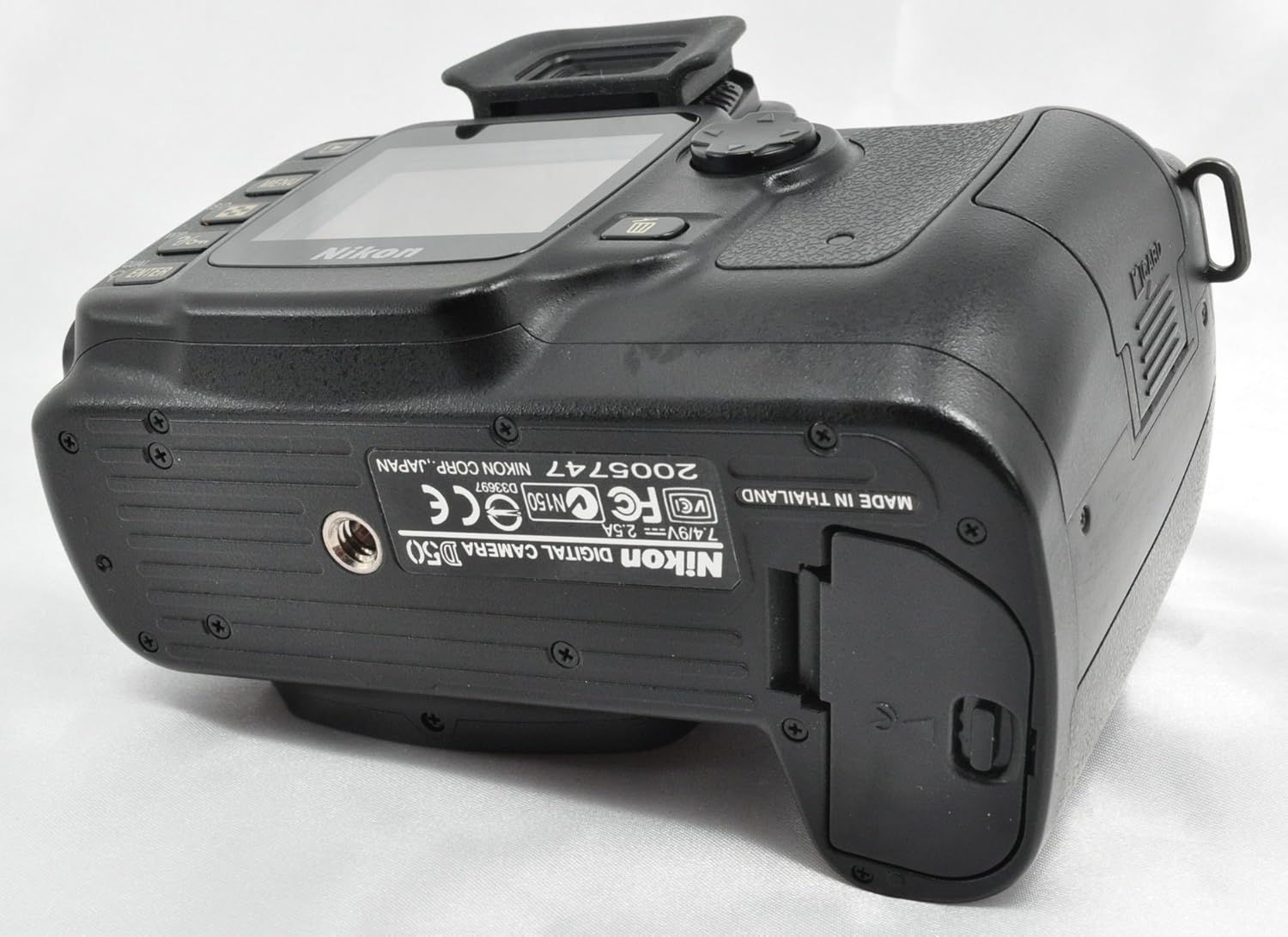 Nikon D50 Black DSLR Camera Single Body D50B