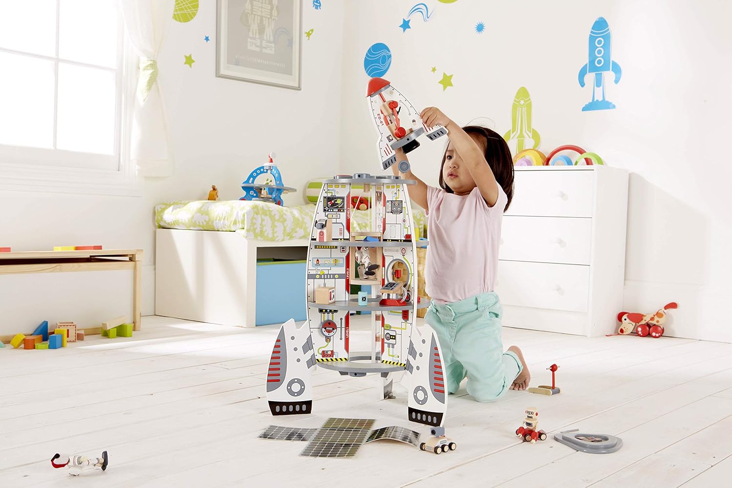 Hape(ハペ) 大きな宇宙探検ロケット E3021