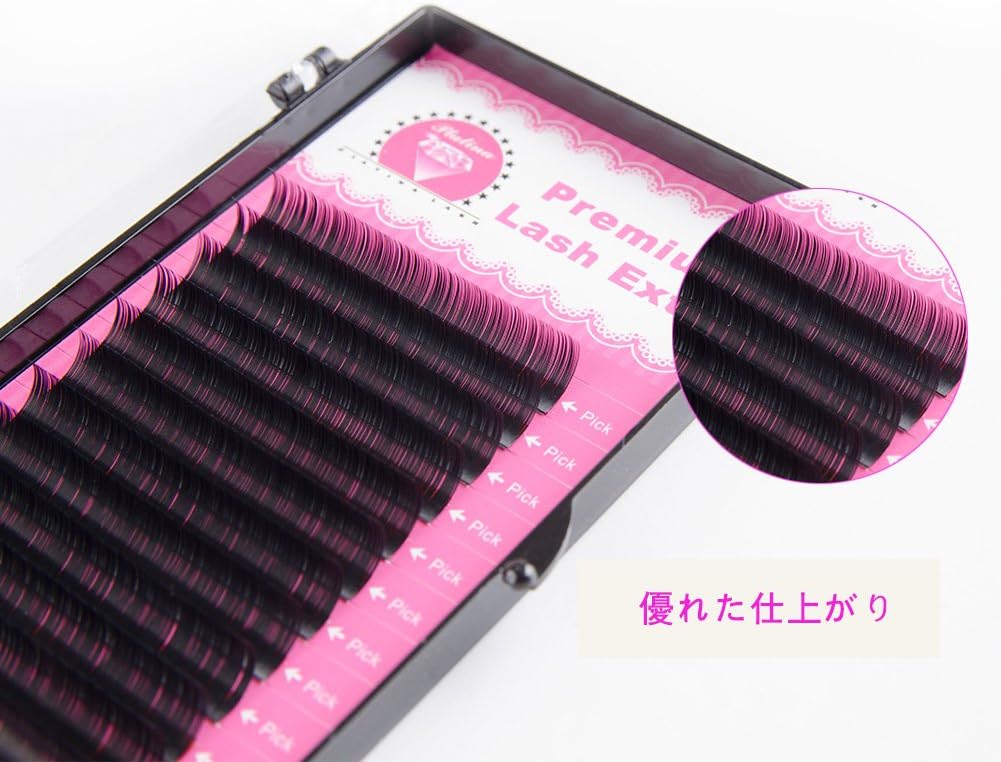 Sable Eyelash Extensions, C Curl, 0.06 inch (0.15 mm), 0.5 inch (13 mm), Single (Specified Length), 12 Rows [Approximately 3,000 Pieces] Matsueku (C0.006, 0.05 inches (0.15 mm), 0.5