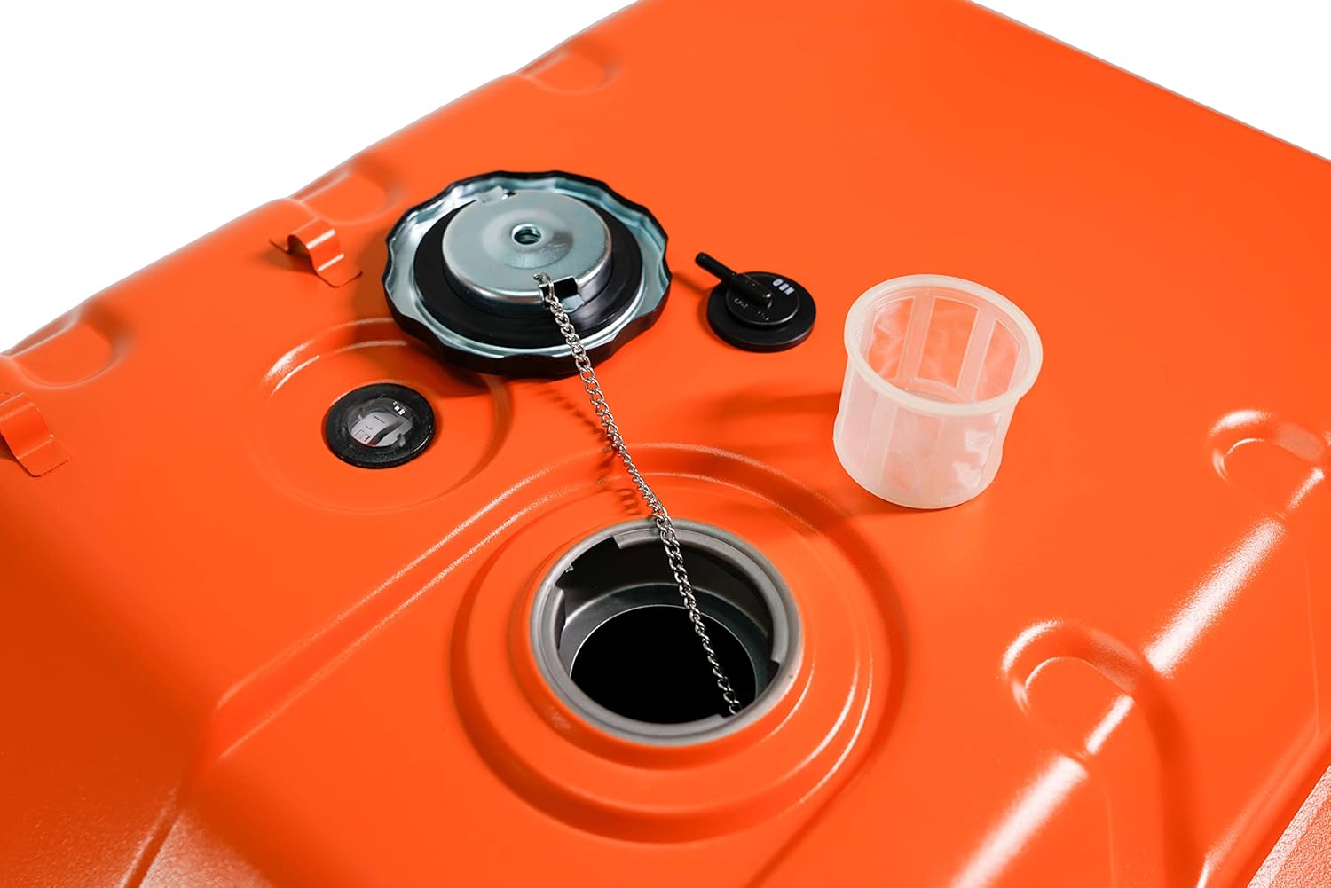 JMCHstore OEM 金属発電機 ガス燃料タンク Generac GP5500 GP6500 RS5500 RS7000E GP7500E RS8000E XT8000E XT8500EFI, 0H7510A / 0H75100SRV 5500w 6500 6500用 0w 7500w 70 389cc OHV ポータブル発電機 オレンジ