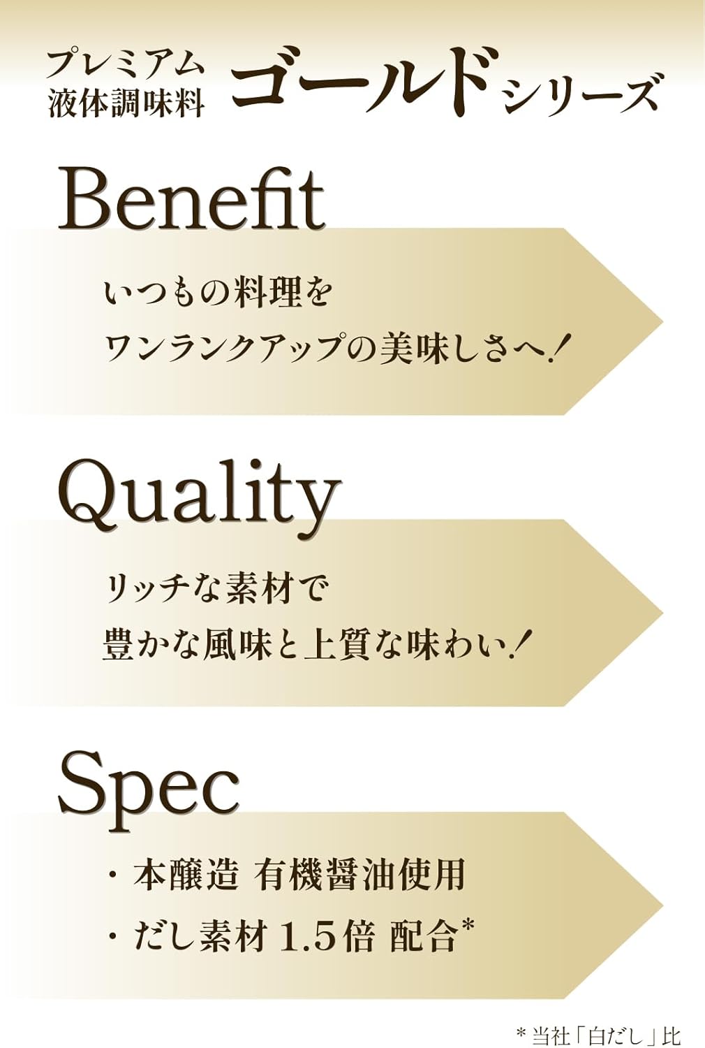 Ninben White Dashi Gold 500mL×3 Bottles (Diluted Type) [Bonito Flakes, Mackerel Flakes, Soybean and Bonito Flakes, Kelp, Mixed Dashi, Mentsuyu] Established in 1699, Ninben, a specialty store for