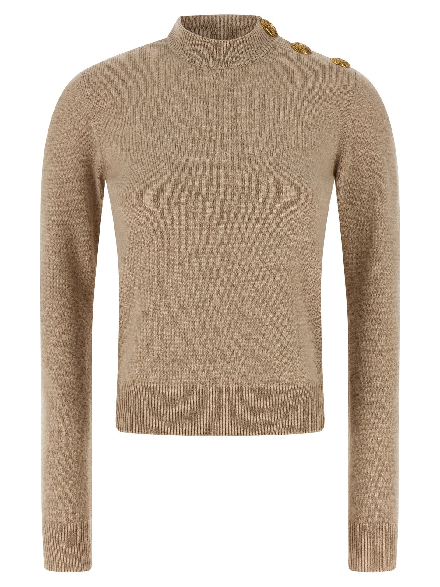 Balmain Eco Cashmereボタンセーター - Image 3