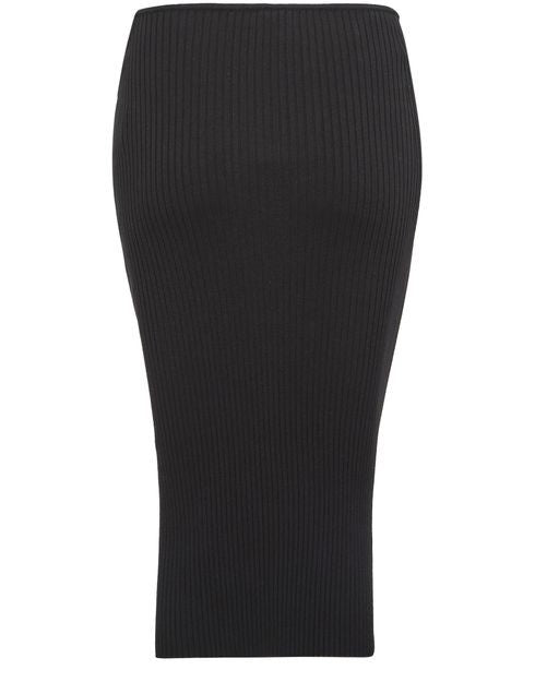 COURREGES ループ リブニット スカート - Image 3