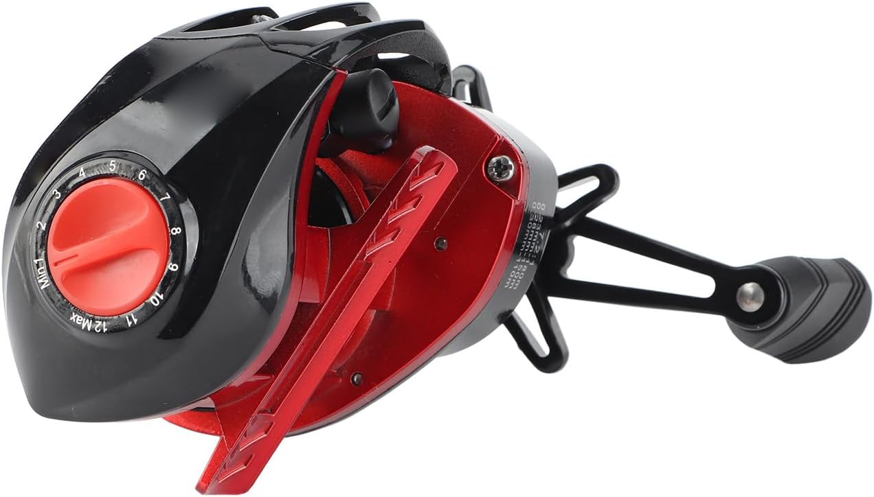 Chinu Reel, Sea Bream Reel, Raft Reel, Caset Fishing, Fly Fishing Reel, Left/Right Hand, 7.2:1 Gear Ratio, 17+1BB, Maximum Drag Force, 17.6 lbs (8 kg), Ice Fishing, Boat Fishing, Throwing, Waterproof,