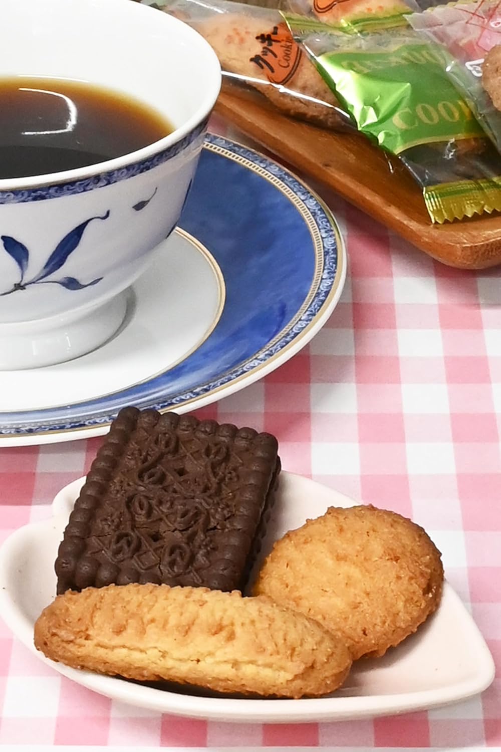 Commercial Use Cookie Assortment Individually Wrapped 【Long-selling Nostalgic Flavor Cookies in Large Capacity】 Snacks Individually Wrapped Sennari Shokai [Tsumami-Kura] Mixed Cookies Individually