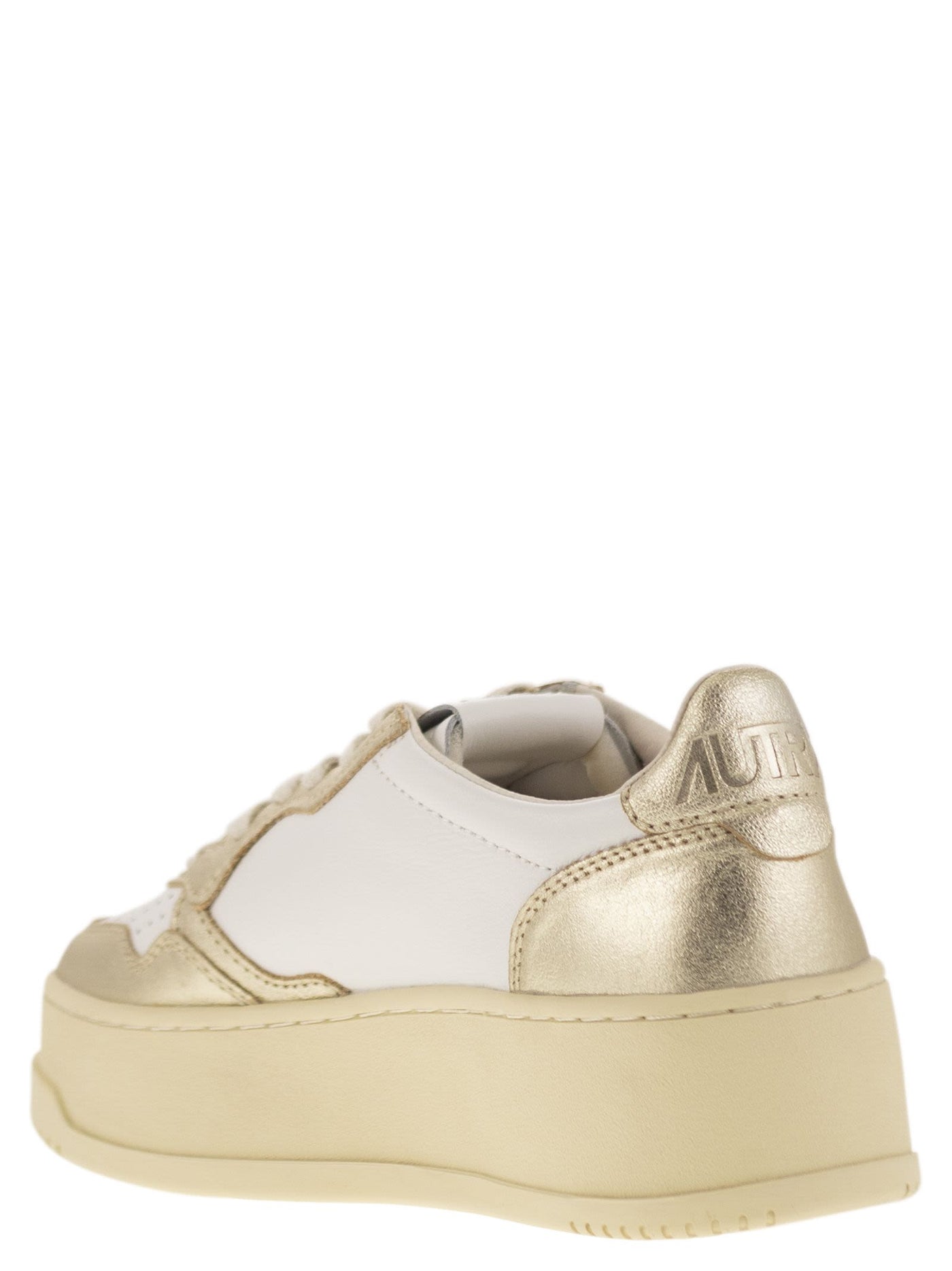 Autry Medalist Platform Leather Trainers - Image 3