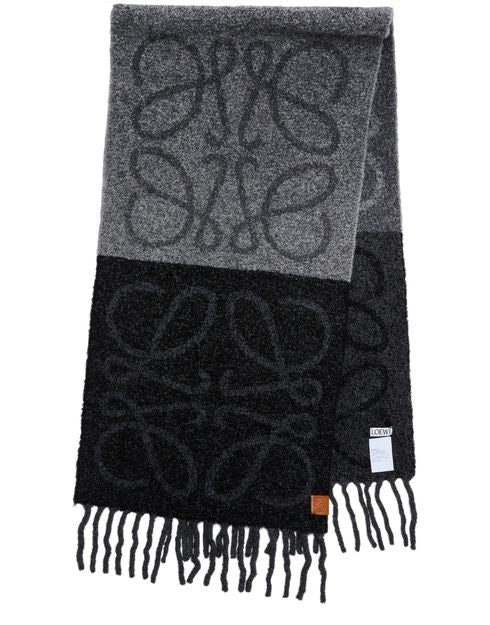 LOEWE Anagram scarf in alpaca and wool - Image 3