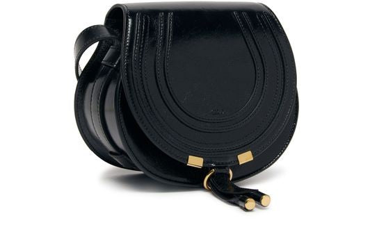 CHLOE Marcie small glossy leather shoulder bag - Image 3