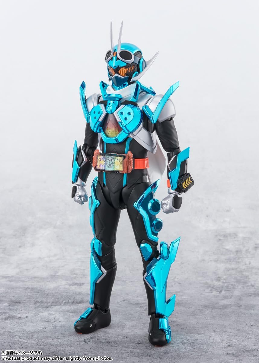 BANDAI SPIRITS S.H. Figuarts Kamen Rider Gatchard Steam Hopper (First-Press Production), Approx. 5.9 inches (150 mm), PVC & ABS, Pre-painted Action Figure