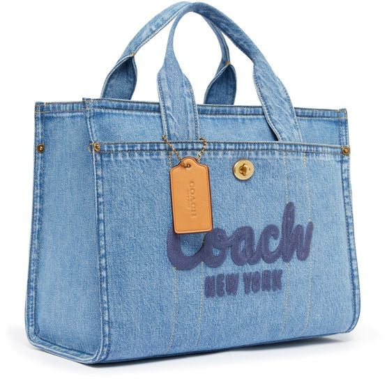 COACH Cargo デニム トートバッグ - Image 3