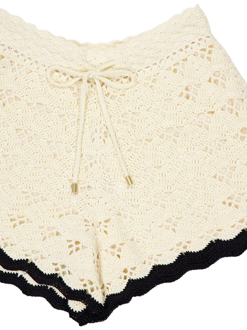 Zimmermann Zimmermann Rhiannonかぎ針編みのショーツ - Image 3