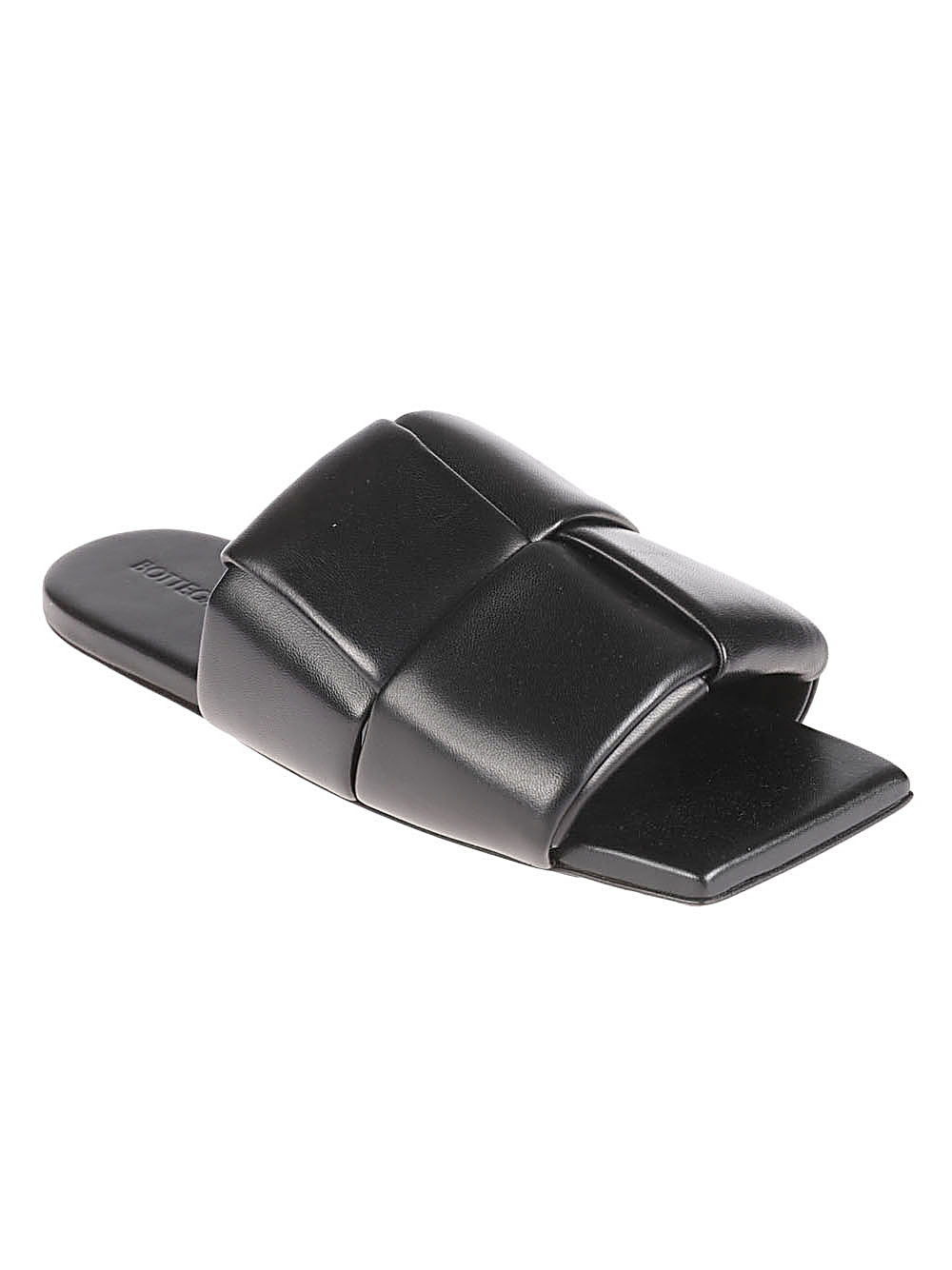 Bottega Veneta ボッテガベネタパッチレザーフラットサンダル - Image 3