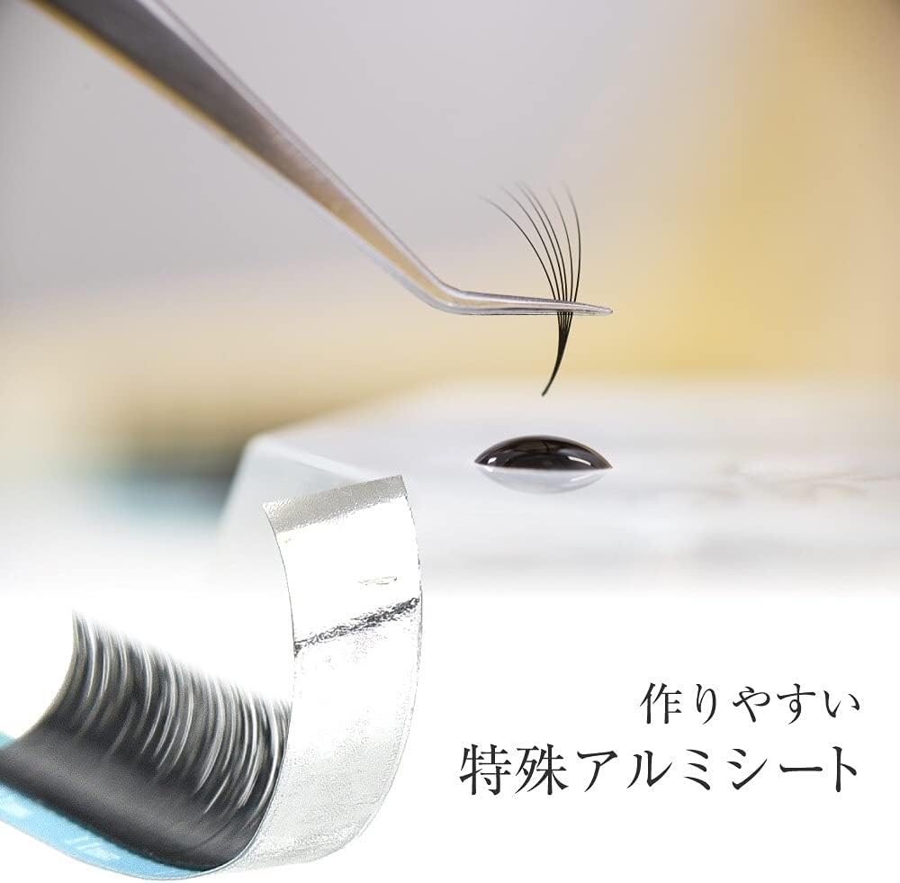 Eyelash Extensions J/B/C/CC/D Curl Sable Flat Lash 0.15mm 8-13mm (D Curl, 11mm)