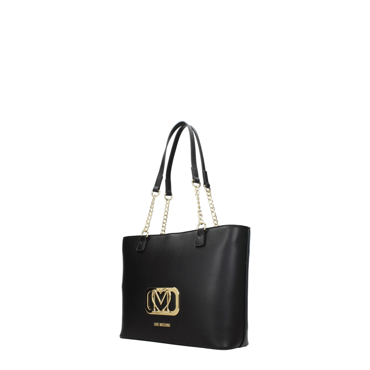 Moschino モスキーノのショルダーバッグが大好きな女性ポリウレタンブラック - Image 3
