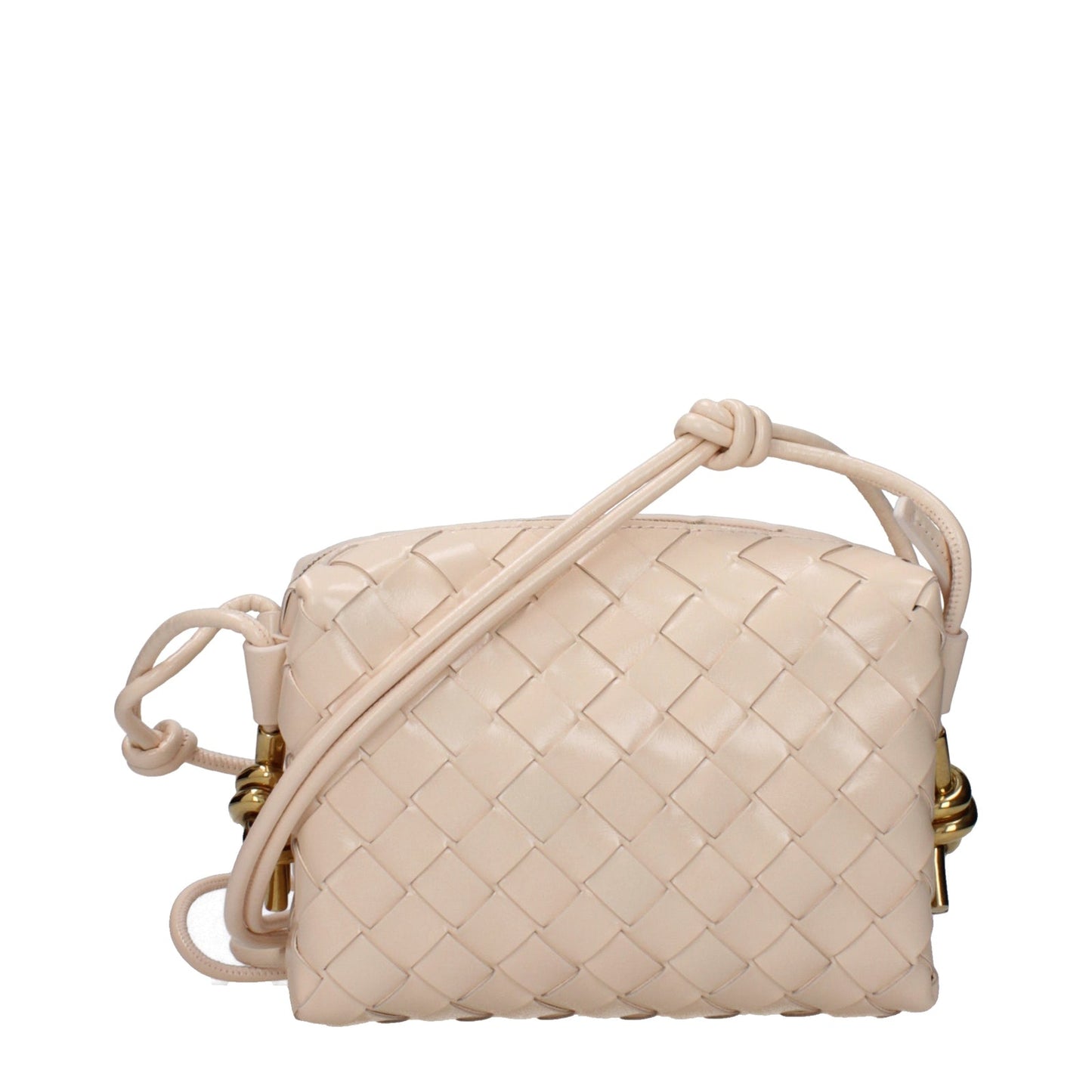 Bottega Venetaショルダーバッグループ女性ピンクの革/マカロン - Image 3