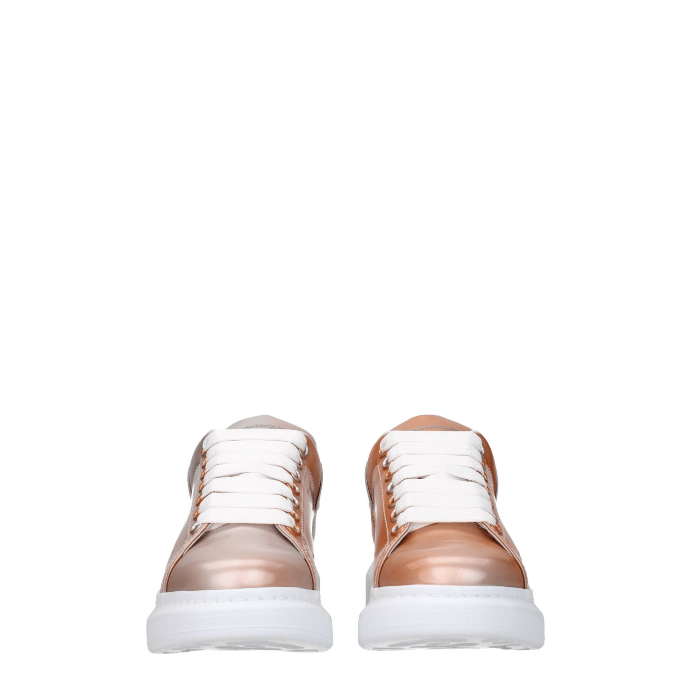 Alexander McQueen アレクサンダーマックイーンスニーカー特大女性PVCピンク/ホワイト - Image 3