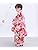 Kyoetsu 7-5-3 Coming of Age Ceremony Kimono Set, For Girls, Age 3, Gorgeous A
