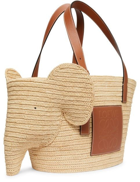 LOEWE Medium Elephant Basket bag - Image 3
