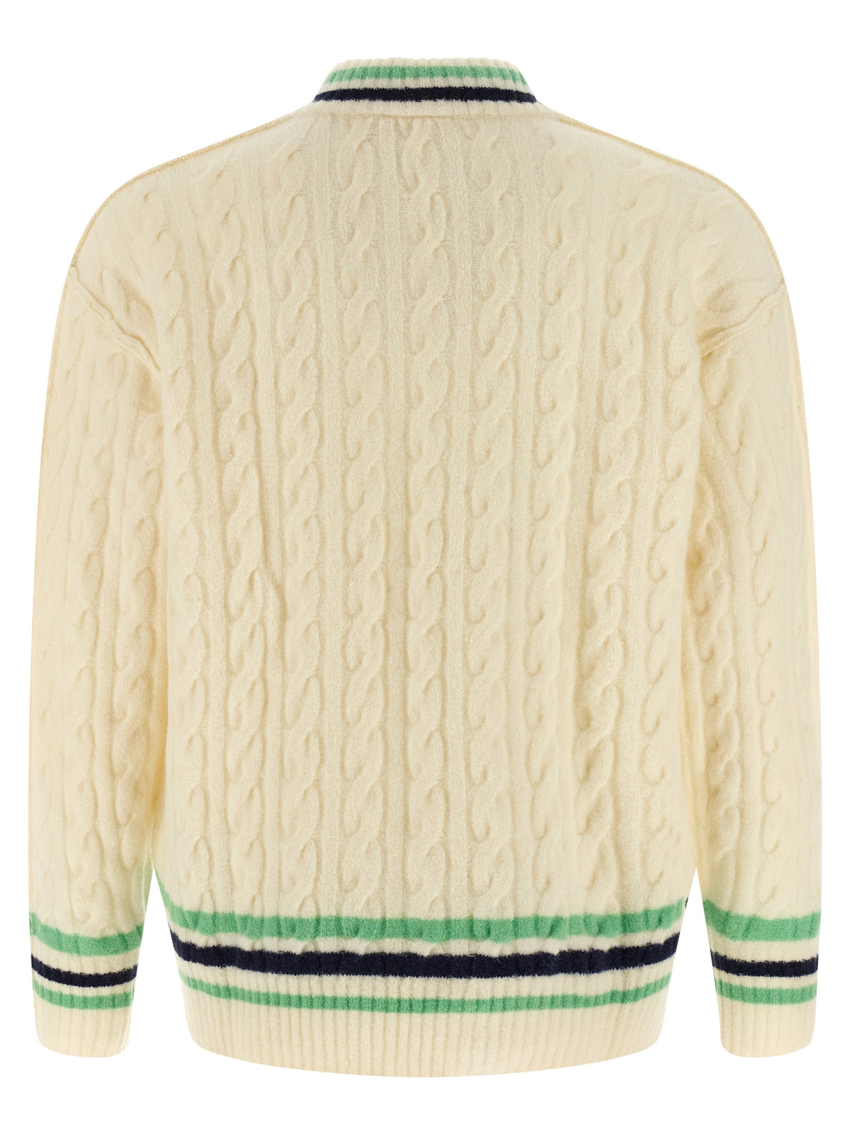 Lacoste ラコステの編組ウールセーター - Image 3