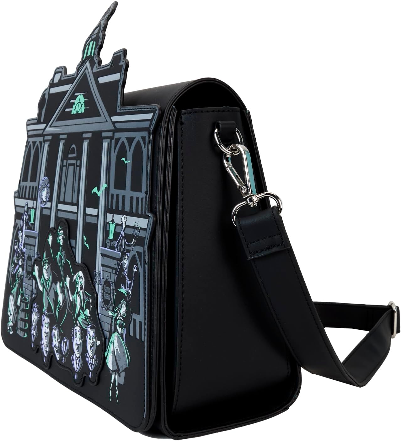 Loungefly Disney: Haunted Mansion Crossbody Purse - Exclusive - Cute Collectible Coin Purse - Gift Idea - Card Holder Case