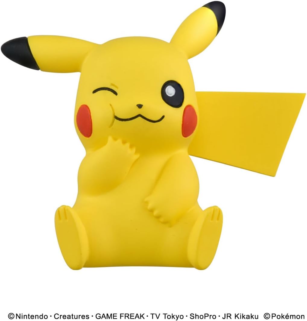 Takara Tomy Pokemon 30th Anniversary Moncolle Pikachu Selection Taking Pikachu | ポケモン30周年記念