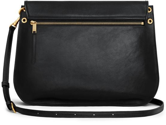 CELINE Soft Triomphe besace in supple shiny lambskin - Image 3