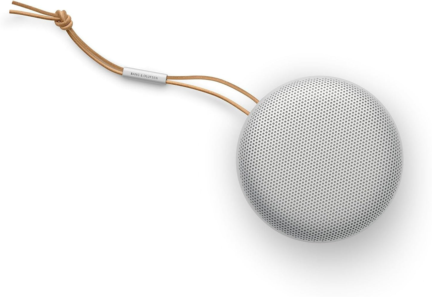 Bang & Olufsen Portable Speaker Beosound A1 2nd Grey Mist Bluetooth Wireless IP67 Certified Waterproof Dustproof Video Conference 18 Hours Playback