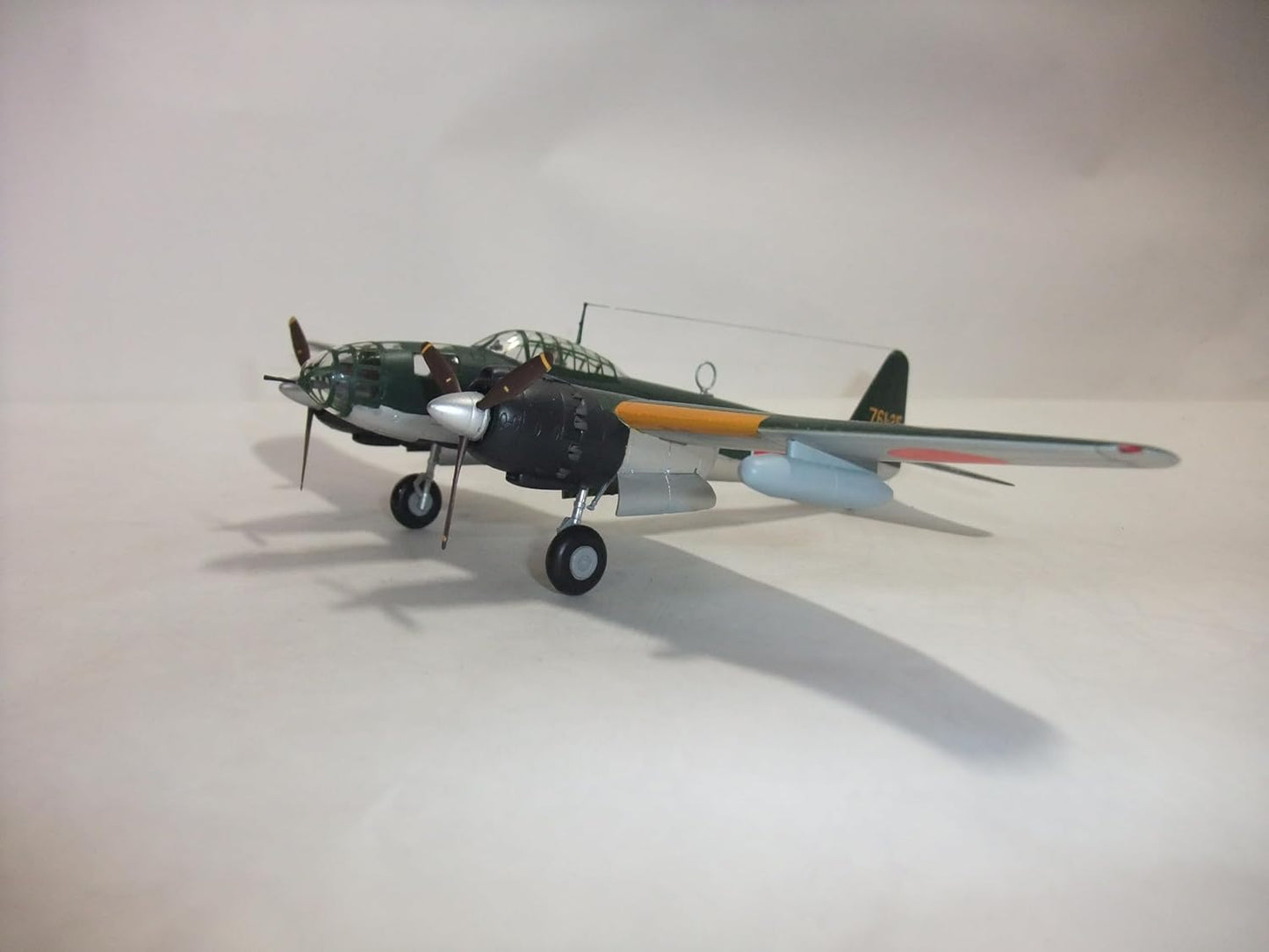 Japan Navy Twin Bomber Galaxy (Ginga) 1/72 Size (Plastic Model)