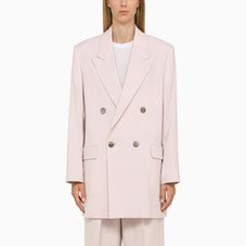Ami Paris スカーフ付きのアミパリブルーストライプポップリンシャツ - Image 3