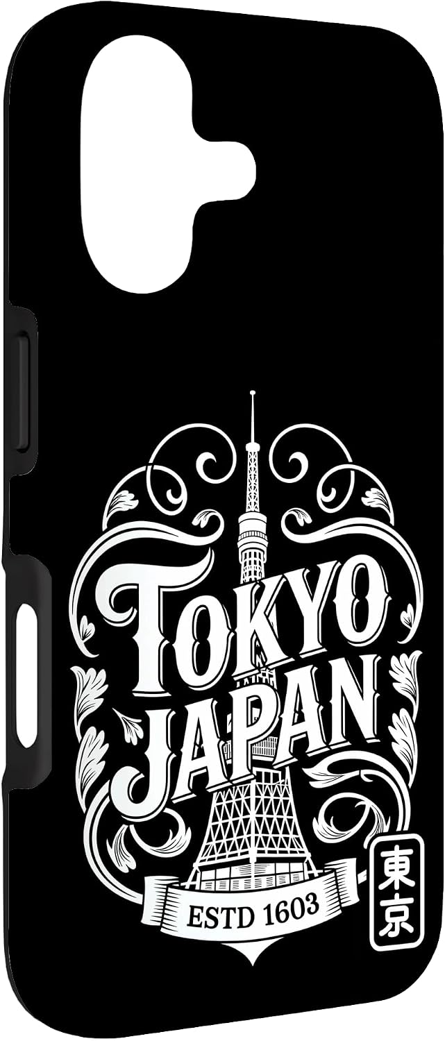 東京タワージャパン ヴィンテージ 旅行 アニメ 漢字 お土産 スマホケース iPhone 17 用