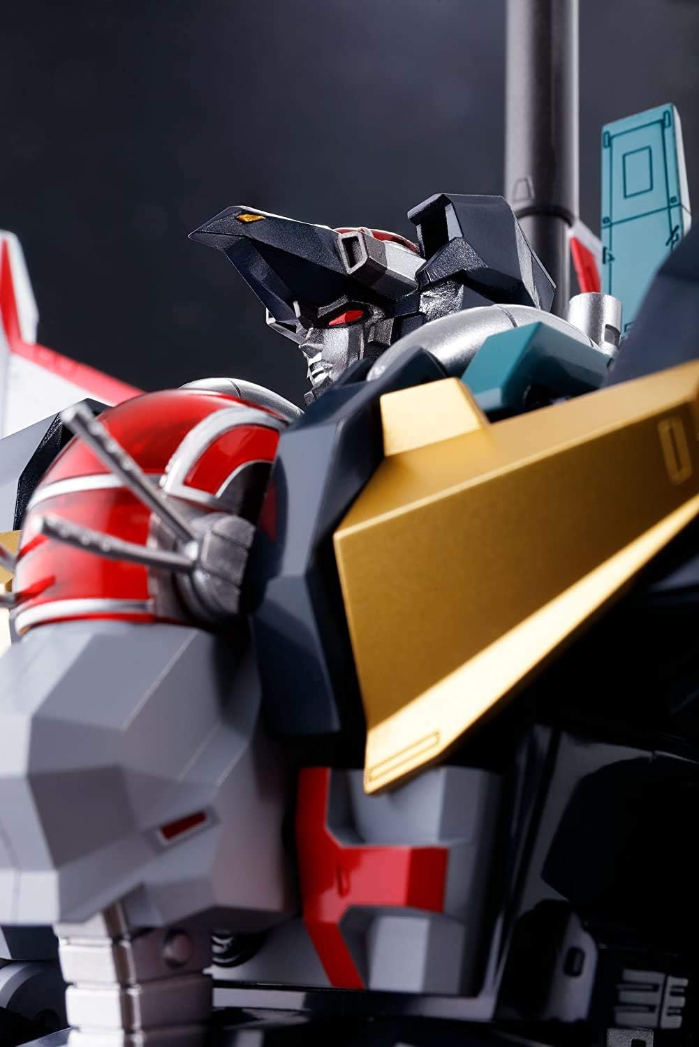 Soul of Chogokin GX-13R Super Beast Machine God Dancouga (Renewal Version), Approx. 9.8 inches (250 mm), ABS & Die Cast & PVC Pre-painted Action Figure