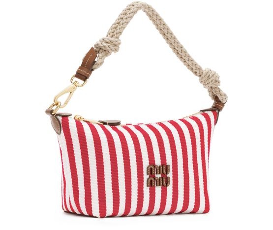 MIU MIU Striped shoulder bag - Image 3