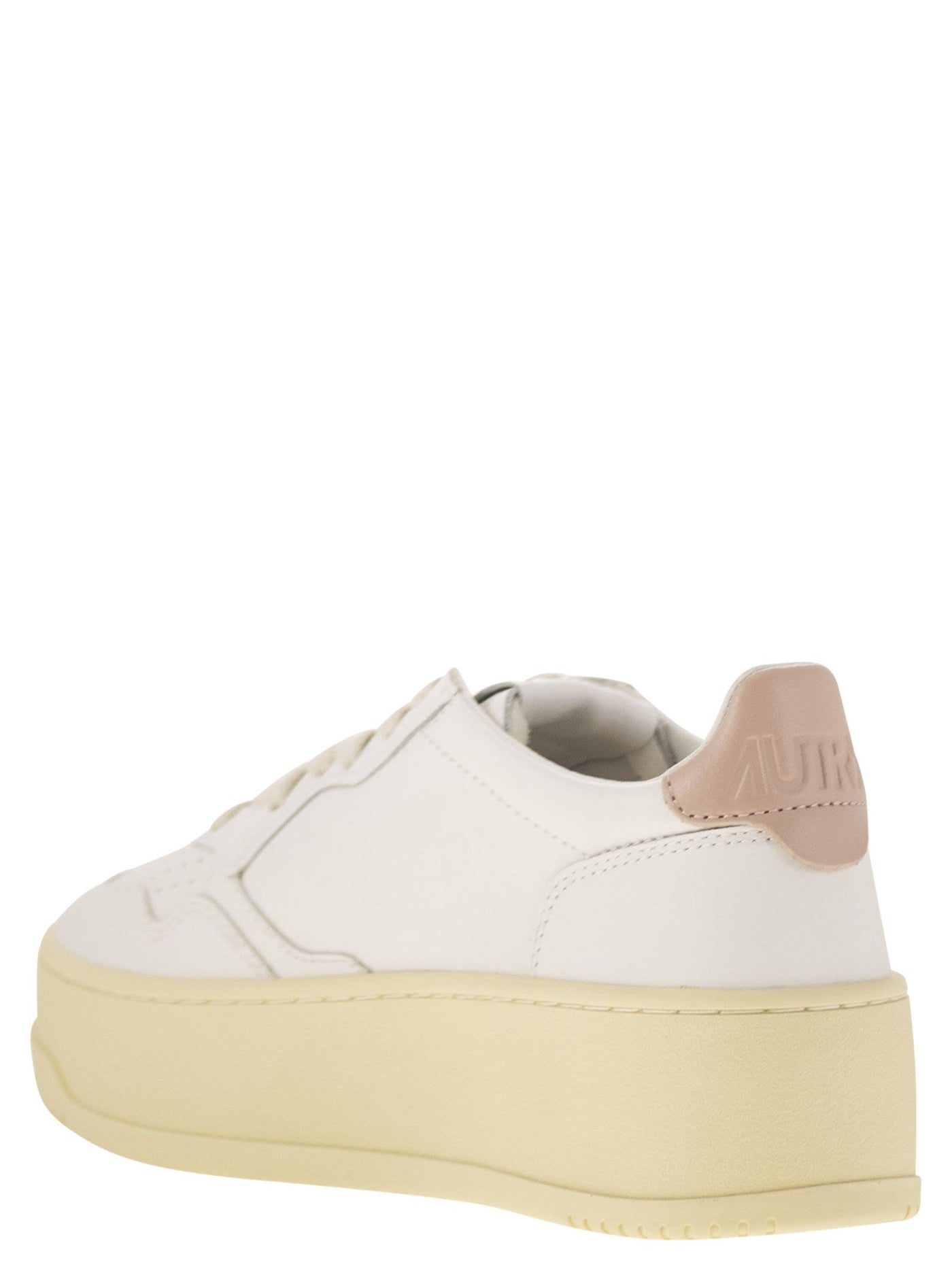 Autry Medalist Platform Leather Trainers - Image 3