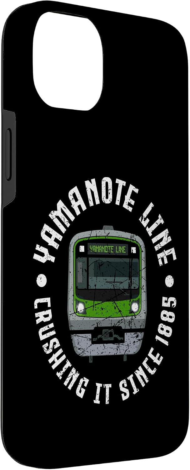 山手線 東京 電車 潰し 1885年以来 お土産 スマホケース iPhone 14 Plus 用