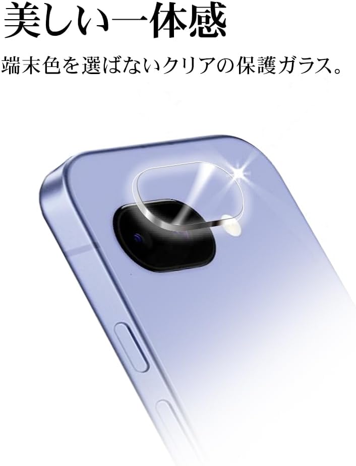 Rasta Banana Lens Cover Glass Film for Google Pixel 9a Camera Lens Protection Transparent Clear 10H Hardness CR4700P9A