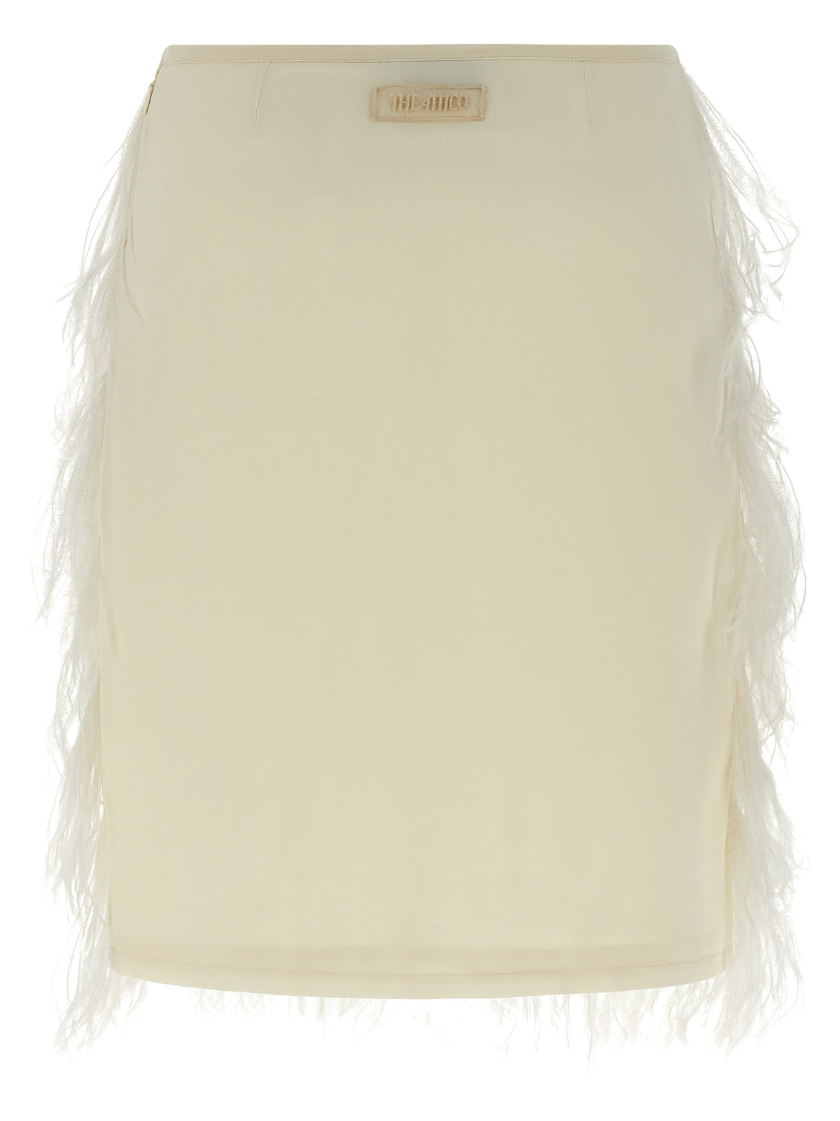 The Attico Ostrich Feather Skirt - Image 3