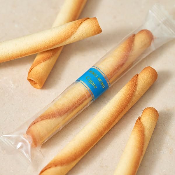 YOKUMOKU Sweets, Sweets, Gift, Sweets, Assorted, Present, Cigars, Individually Wrapped, Pack of 20