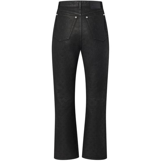 LOUIS VUITTON Monogram Jacquard Jeans - Image 3