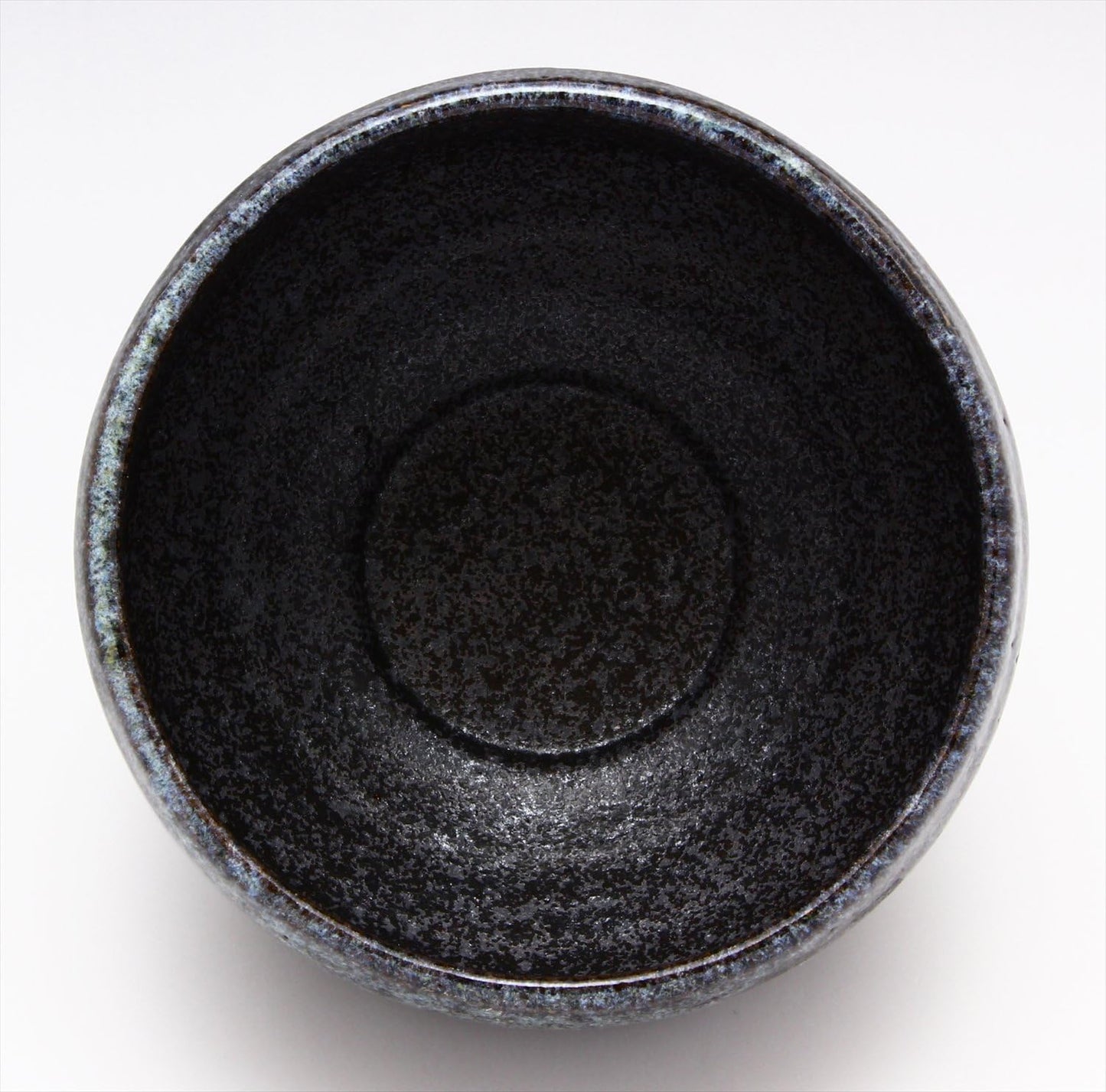Mino Ware Matcha Bowl, Black Karatsu