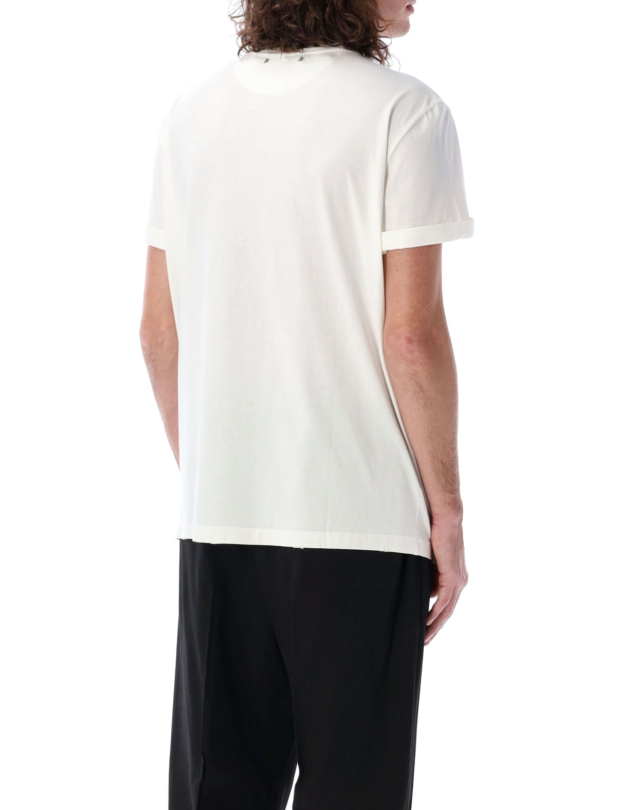 Golden Golden Goose T シャツとポロシャツ ホワイト - Image 3