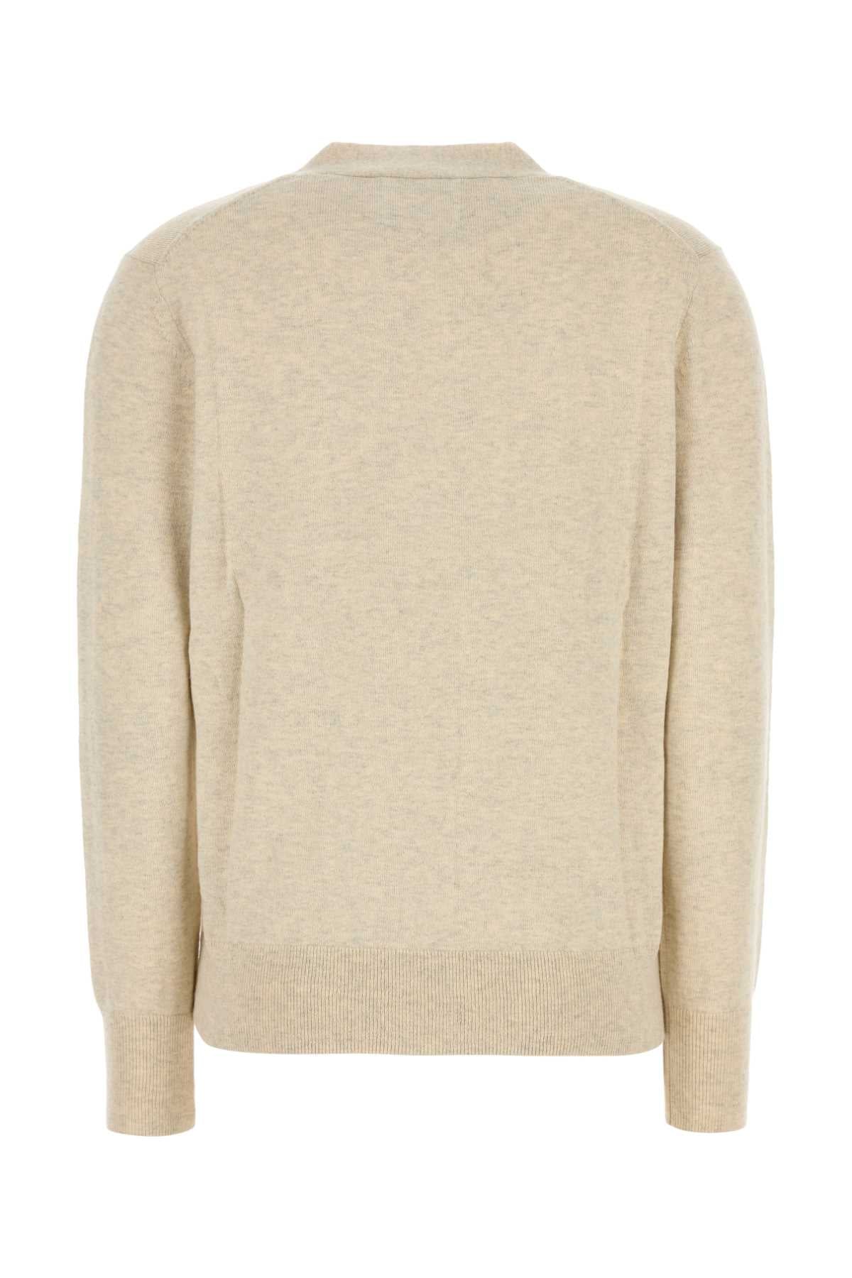 Marant イザベル・マラン・エトワイル・メランジュ・クリームコットンブレンドカリーナカーディガン - Image 3