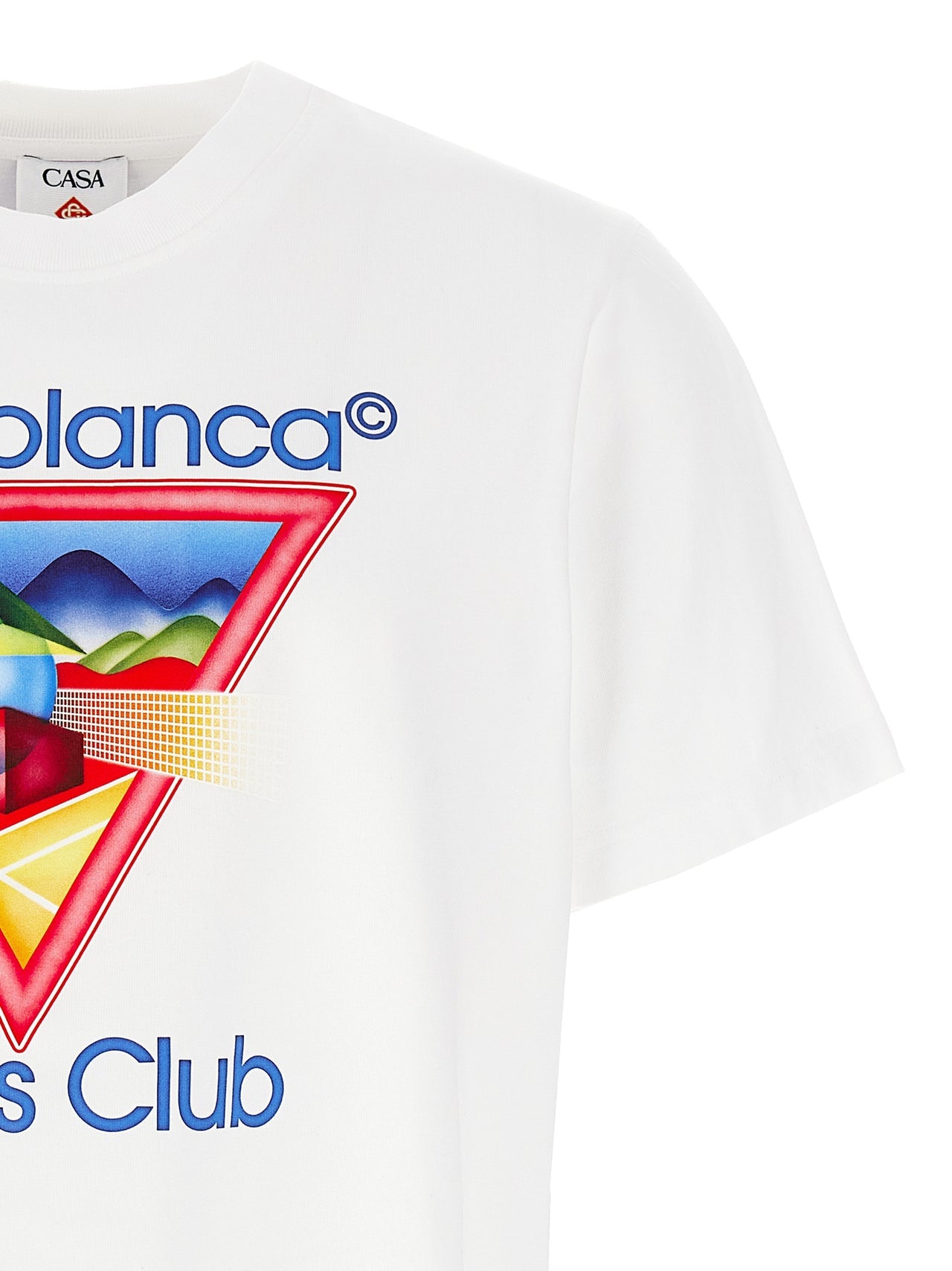 Casablanca カサブランカ「テニスクラブアイコン」Tシャツ - Image 3