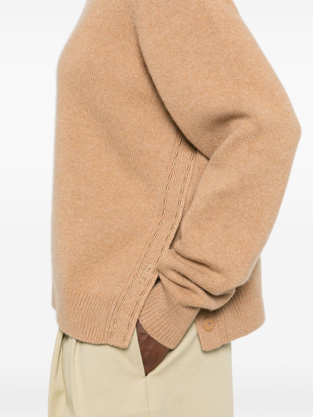 Fendi フェンディカシミアハイネックジャンパー - Image 3