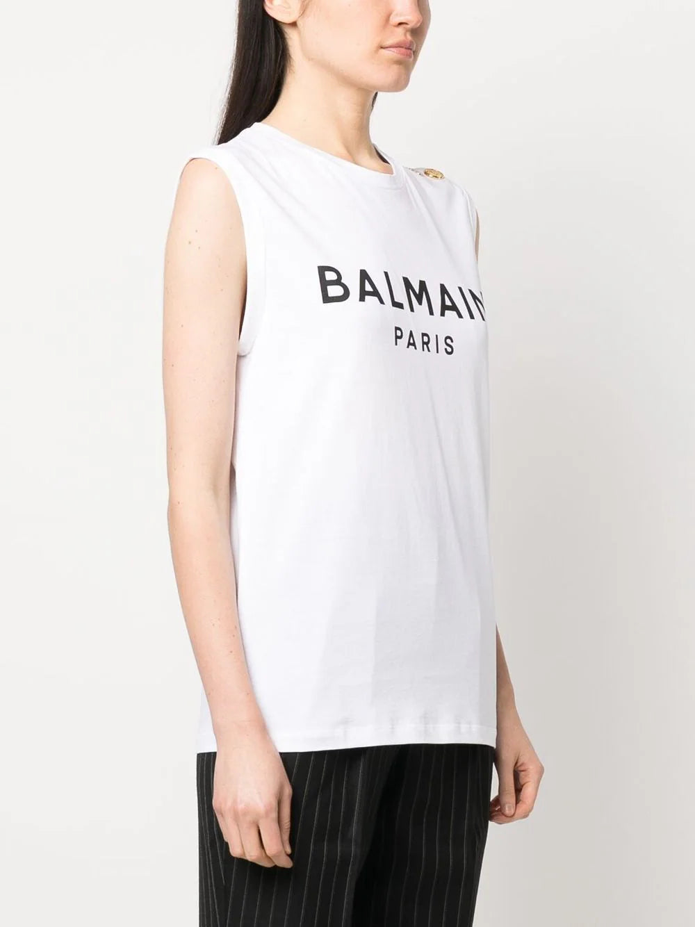Balmain プリント付きバルメインTシャツ - Image 3