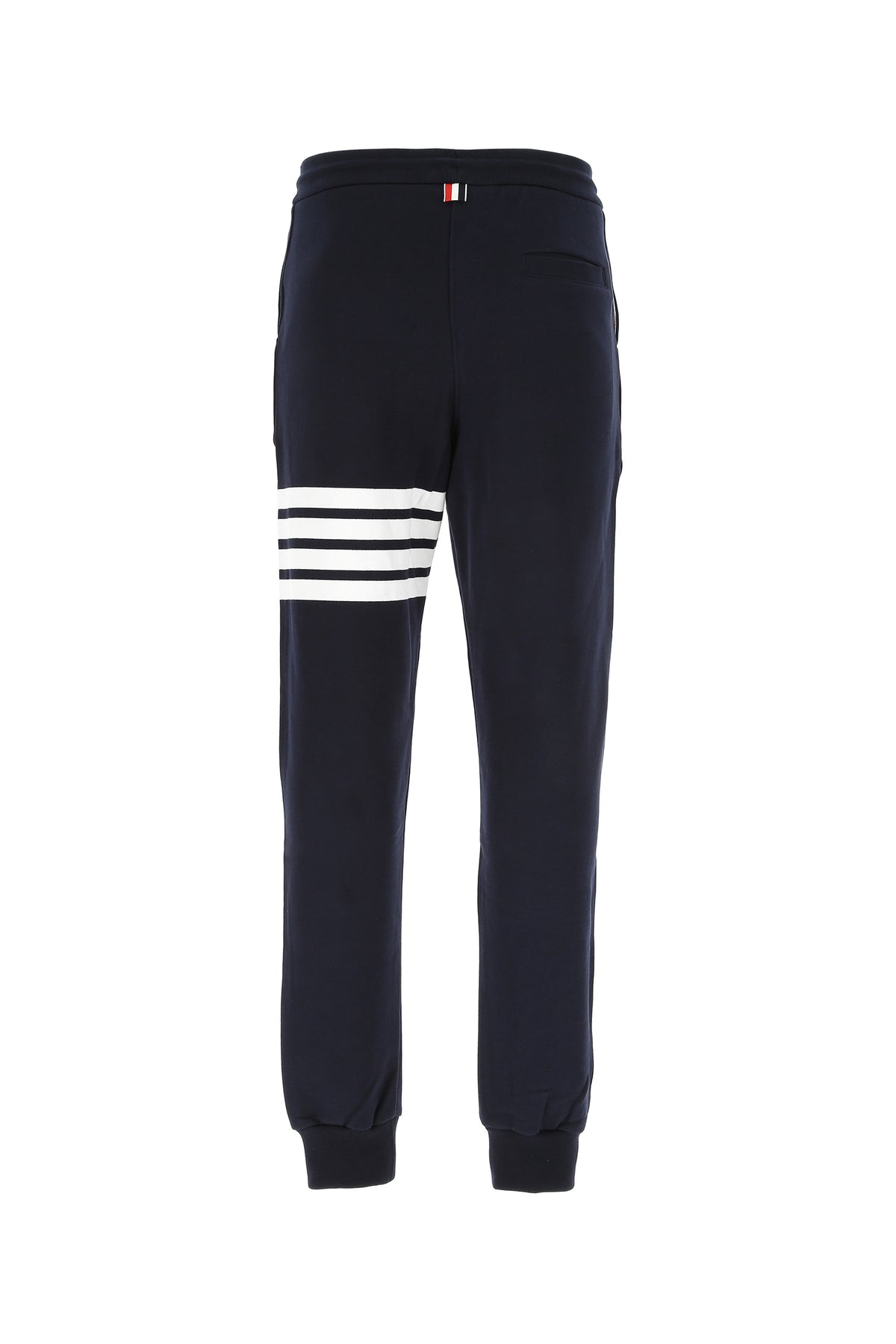 Thom Thom Browne Navy Blue Cotton Joggers - Image 3
