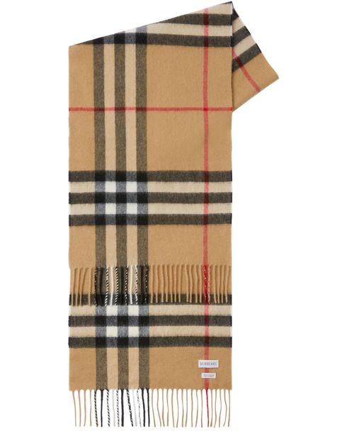 BURBERRY チェック カシミア製スカーフ - Image 3